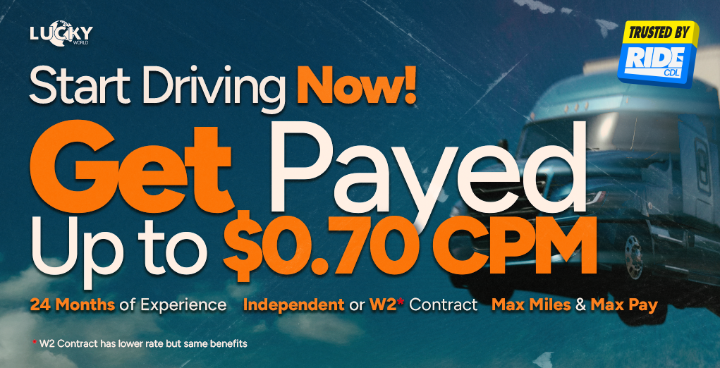 We offer $0.70 CPM | Drivers Position | All Mile Paid