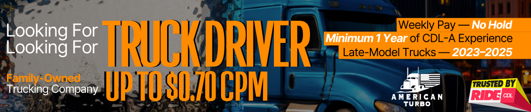 CDL-A Drivers Wanted – American Turbo (Chicagoland, OTR)